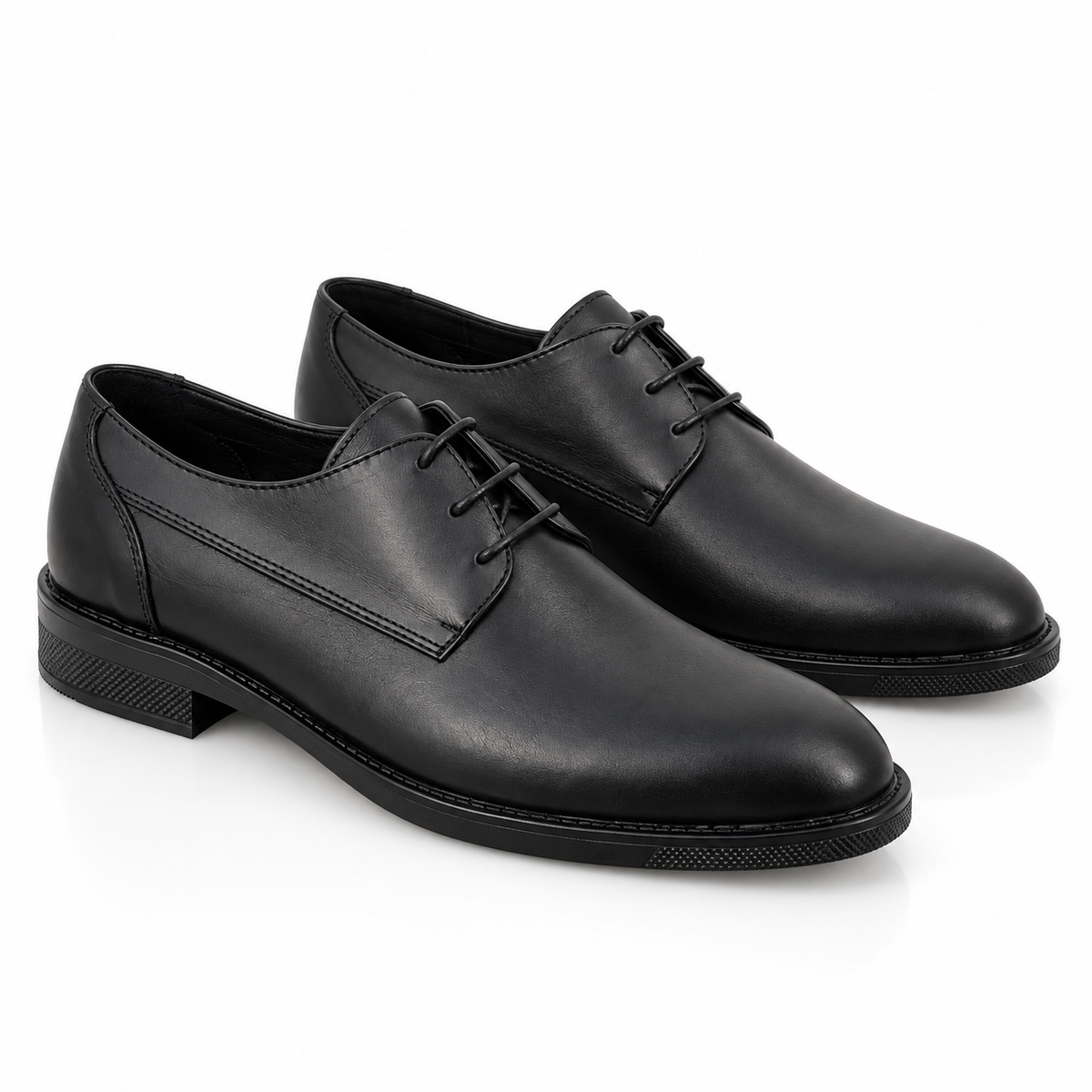 Derby shoes leather